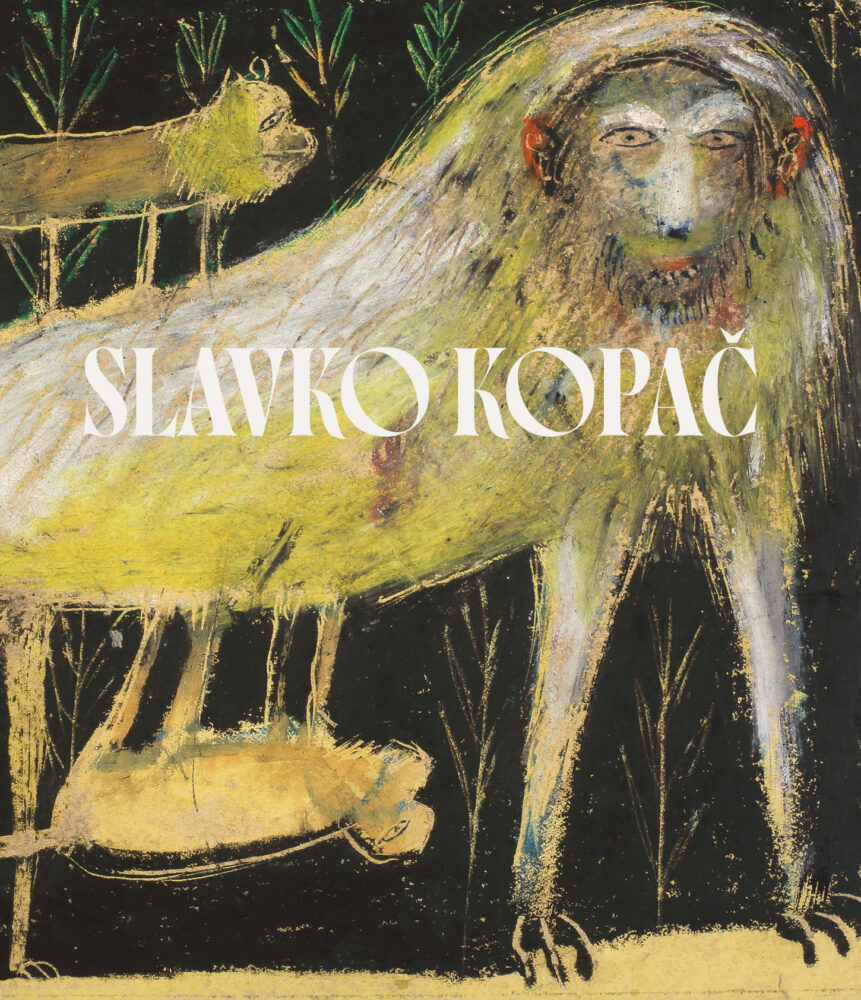 Slavko Kopač - Hidden Treasure. Informal Art, Surrealism, Art Brut